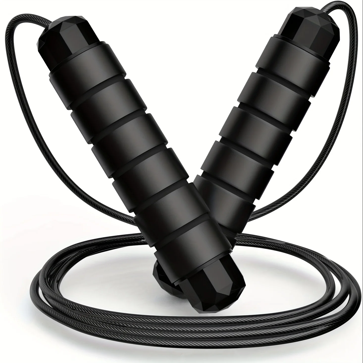 Anti- Fast Jump Rope, Adjustable Steel Skipping Rope With Foam Handles For Fitness, Workouts And Body Slimming
Anti- Fast Jump Rope, Adjustable Steel Skipping Rope With Foam Handles For Fitness, Workouts And Body Slimming