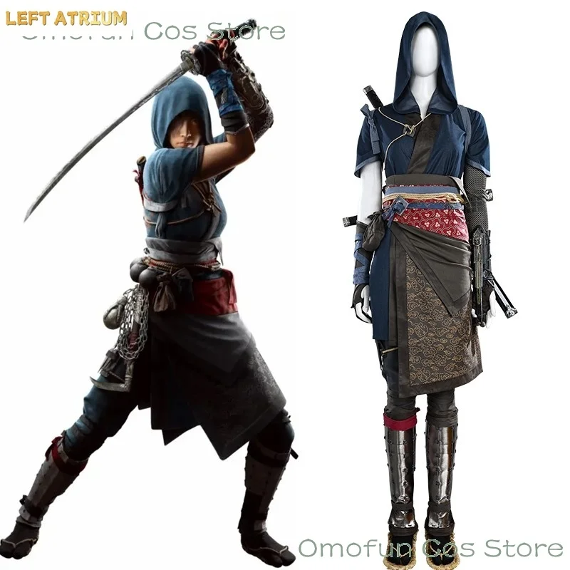 Assassin's Fujibayashi Naoe Creed Shadows Cosplay Kunoichi Iga Roleplay Cotume Ninjia Outfit Clothes Halloween Party Women Suit
Assassin's Fujibayashi Naoe Creed Shadows Cosplay Kunoichi Iga Roleplay Cotume Ninjia Outfit Clothes Halloween Party Women Suit