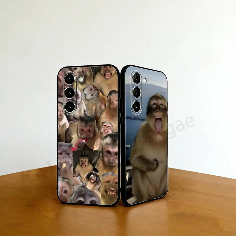Funny Monkey MEME Phone case For Samsung Galaxy A53,51,72,73,31,30,42 Soft Silicone Black Cover
Funny Monkey MEME Phone case For Samsung Galaxy A53,51,72,73,31,30,42 Soft Silicone Black Cover