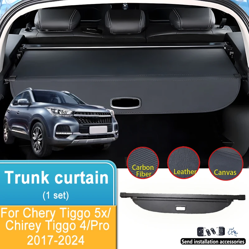For Chery Tiggo 5X Accesorios Chirey Tiggo 4 Pro 2017-2024 Trunk Cargo Curtain Car Interior Storage Trunk Partition Cover Tools
For Chery Tiggo 5X Accesorios Chirey Tiggo 4 Pro 2017-2024 Trunk Cargo Curtain Car Interior Storage Trunk Partition Cover Tools