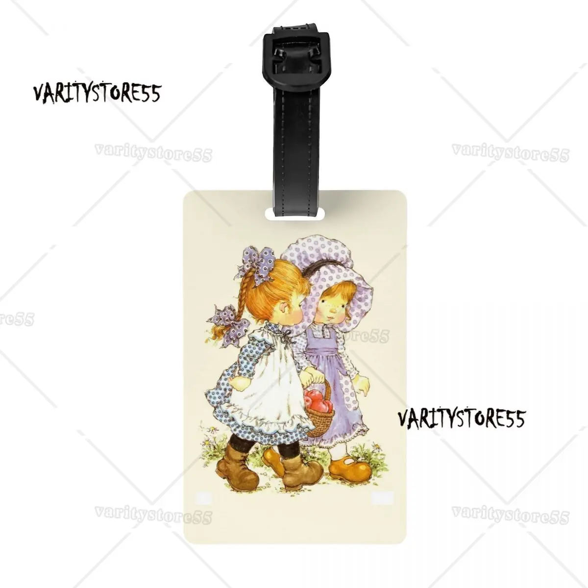 Custom Cartoon Sarah Kay Luggage Tags for Suitcases Fashion Girl Baggage Tags Privacy Cover ID Label
Custom Cartoon Sarah Kay Luggage Tags for Suitcases Fashion Girl Baggage Tags Privacy Cover ID Label