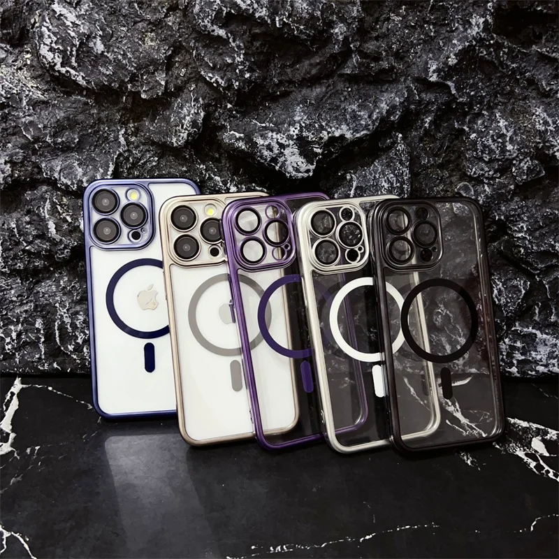 Matte electroplated magnetic phone case for iPhone 15 14 12 13 11 Pro Max Plus frosted lens wireless charging phone back cover
Matte electroplated magnetic phone case for iPhone 15 14 12 13 11 Pro Max Plus frosted lens wireless charging phone back cover