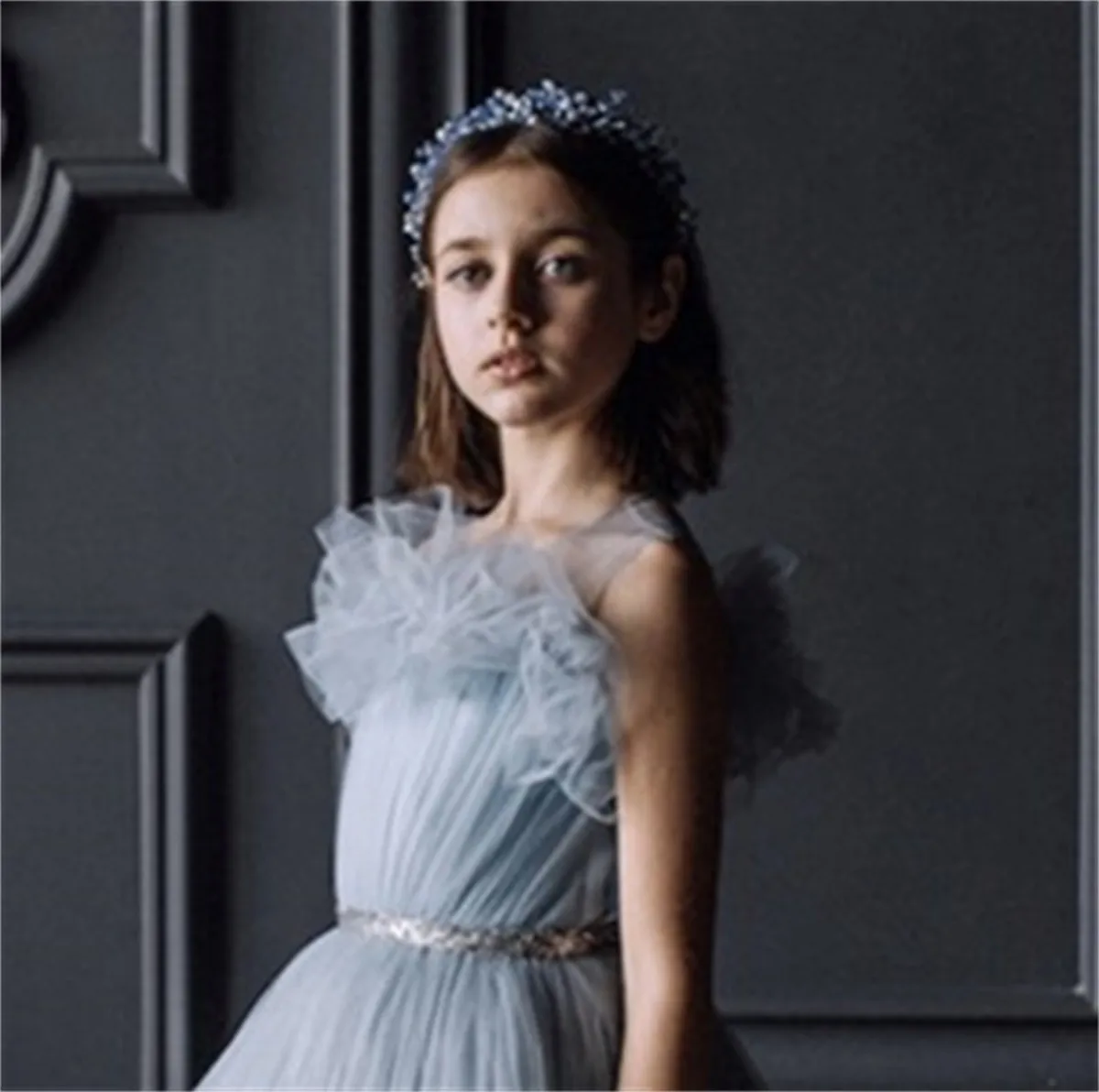 Customized Flower Girl Dress for Wedding Tulle Fluffy Sleeveless Beading Princess Birthday Party First Communion Ball Gowns
Customized Flower Girl Dress for Wedding Tulle Fluffy Sleeveless Beading Princess Birthday Party First Communion Ball Gowns