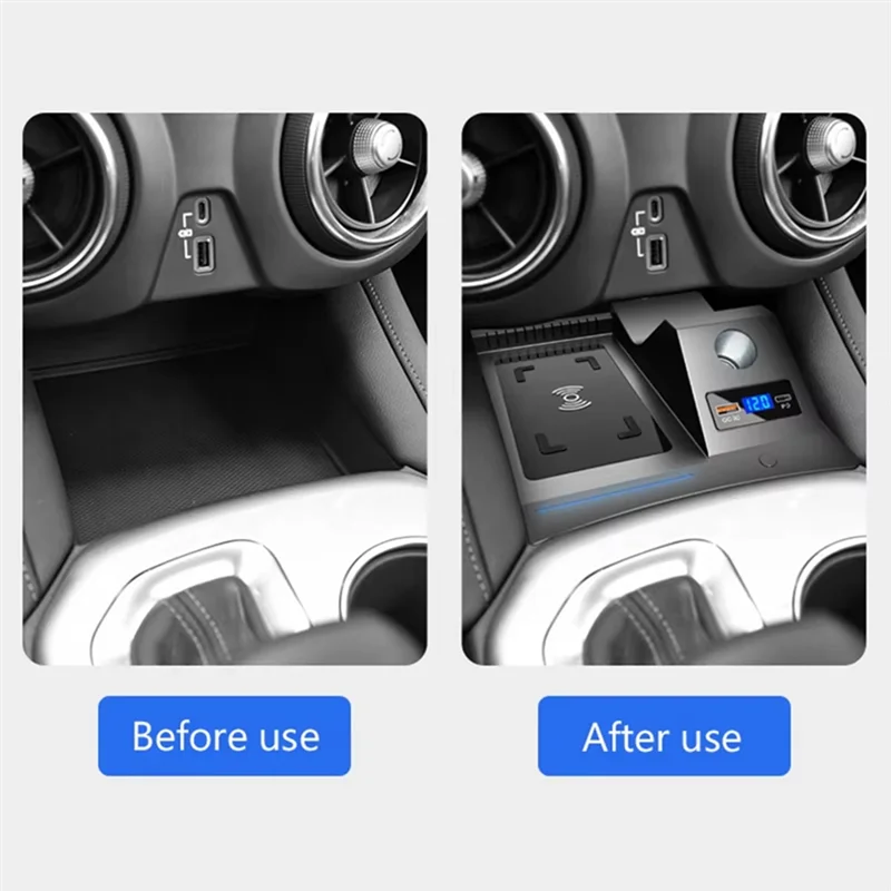 AY03-Car Phone Wireless Charger For Blazer 2020-2023 Accessories ,15W Fast Charging Panel Adapter
AY03-Car Phone Wireless Charger For Blazer 2020-2023 Accessories ,15W Fast Charging Panel Adapter