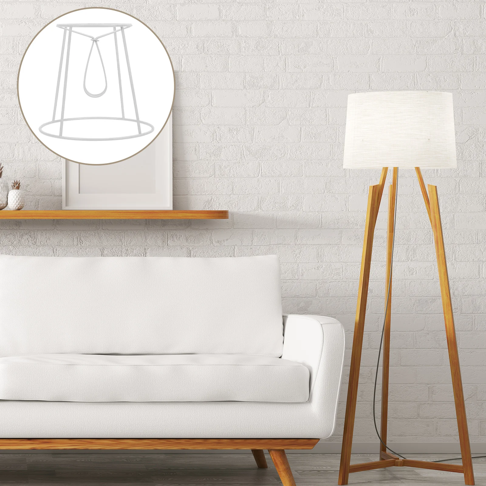 2Pcs Iron DIY Lampshade Frame Simple Design Durable Material for Table Floor Pendant Lamps Accessories Lampshade Frame
2Pcs Iron DIY Lampshade Frame Simple Design Durable Material for Table Floor Pendant Lamps Accessories Lampshade Frame