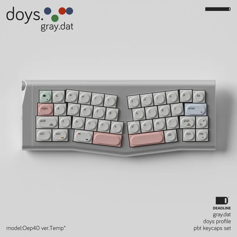 Doys Gray Dat Theme Keycaps Set Customized PBT Sublimation MX Switch Keyboard Caps for Mechanical Keyboard Accessories Gifts
Doys Gray Dat Theme Keycaps Set Customized PBT Sublimation MX Switch Keyboard Caps for Mechanical Keyboard Accessories Gifts