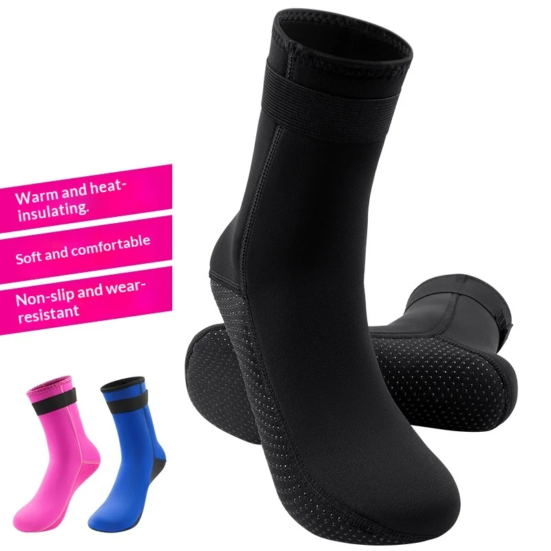 3mm Neoprene Diving Socks Non Slip Warm Cold-proof Elastic Wetsuit Footwear Unisex Boots for Surfing Swimming Snorkeling Outdoor
3mm Neoprene Diving Socks Non Slip Warm Cold-proof Elastic Wetsuit Footwear Unisex Boots for Surfing Swimming Snorkeling Outdoor