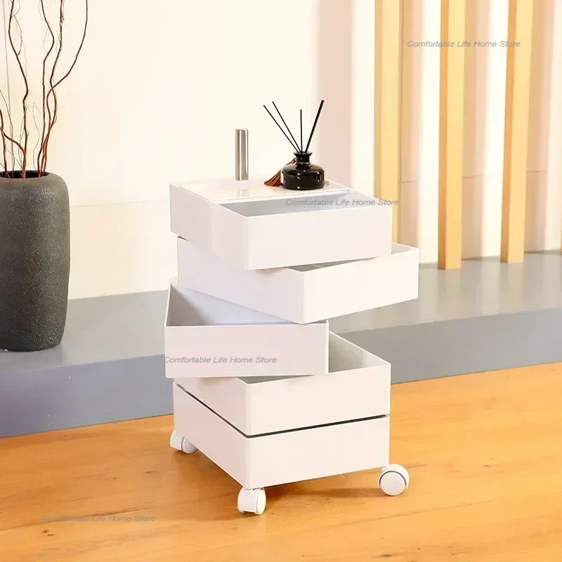 Nordic 360 Rotating Cabinet Cart Removable Bedside Table Ins Sofa Simple Drawer Cosmetic Storage Cabinet Home Furniture
Nordic 360 Rotating Cabinet Cart Removable Bedside Table Ins Sofa Simple Drawer Cosmetic Storage Cabinet Home Furniture