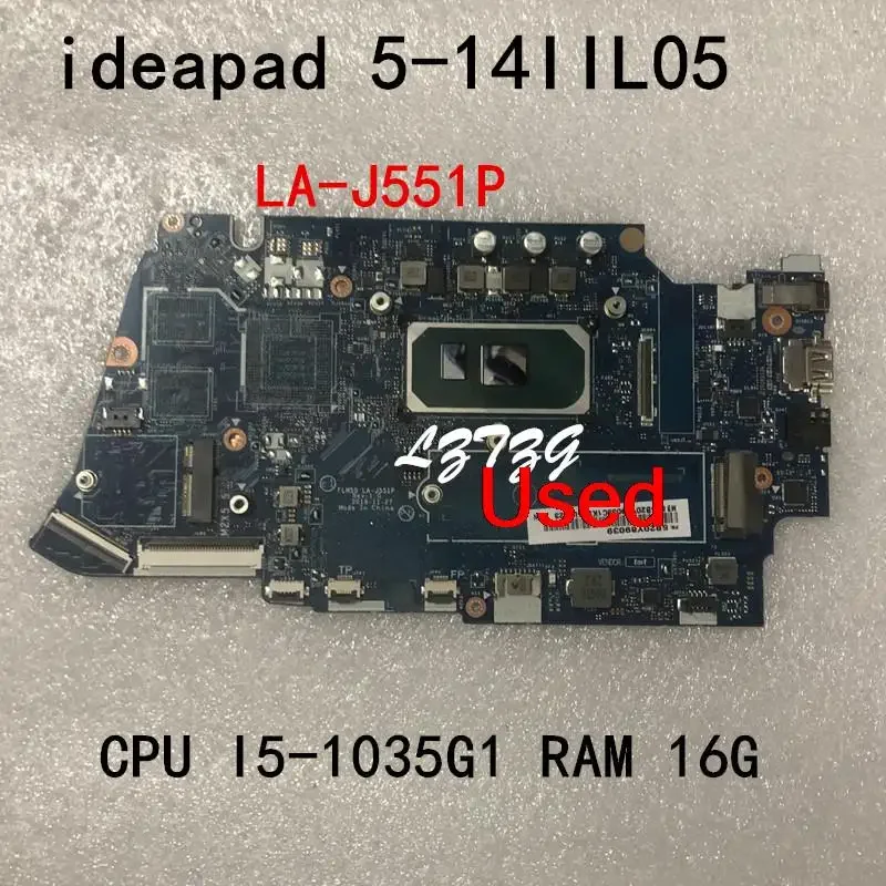 Используется для Lenovo ideapad 5-14IIL05, материнская плата для ноутбука, процессор I5-1035G1, UMA RAM 16G FRU 5B20Y89039
Используется для Lenovo ideapad 5-14IIL05, материнская плата для ноутбука, процессор I5-1035G1, UMA RAM 16G FRU 5B20Y89039