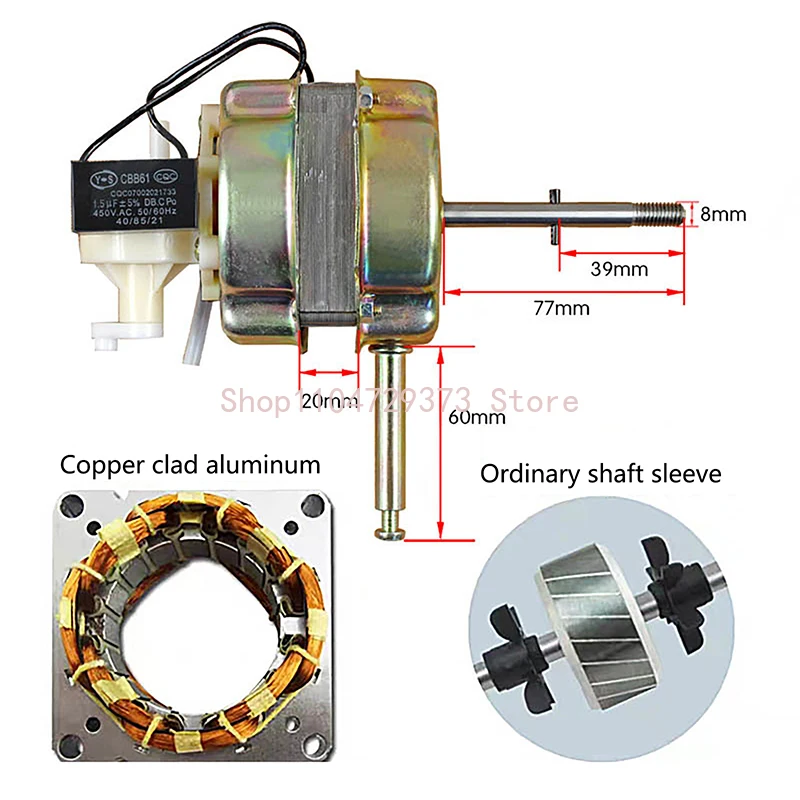 Electric Fan Motor Table Remote Control Fan Motor Wall Pure Copper Motor Universal Floor Fan Accessories
Electric Fan Motor Table Remote Control Fan Motor Wall Pure Copper Motor Universal Floor Fan Accessories