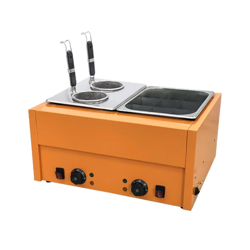 Commercial orange Oden cooking machine, special oden cooking stove, plus noodle cooking stove
Commercial orange Oden cooking machine, special oden cooking stove, plus noodle cooking stove