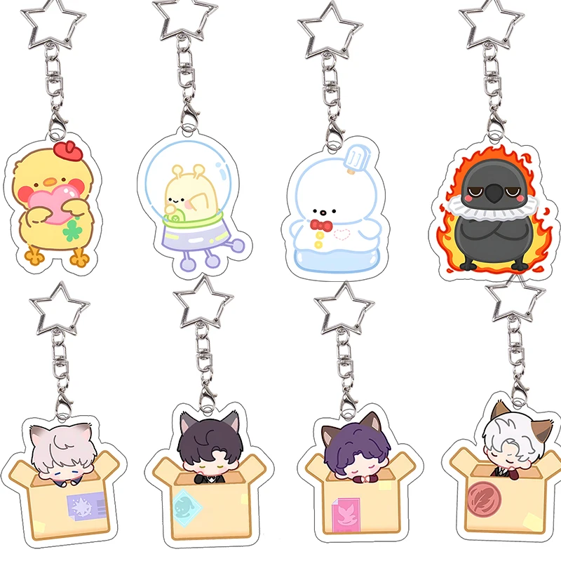 Love and Deepspace Aster Acrylic Keychain Zayne Decor Rafayel Bag Pendant Sylus Caleb Keyring Anime Cartoon Birthday Gift
Love and Deepspace Aster Acrylic Keychain Zayne Decor Rafayel Bag Pendant Sylus Caleb Keyring Anime Cartoon Birthday Gift
