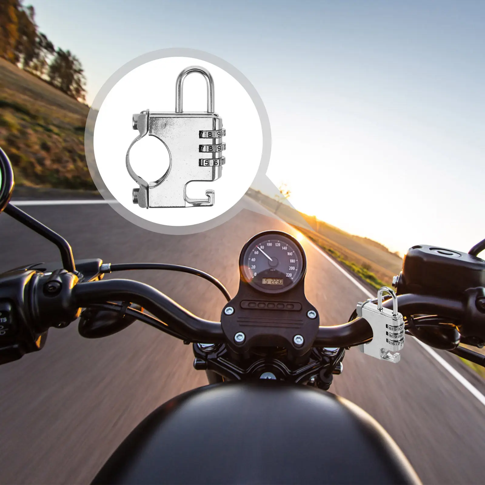 Universal Motorcycle Lock Anti Theft Design Compact Lightweight for Electric Bikes Scooters Anti-Theft Lock
Universal Motorcycle Lock Anti Theft Design Compact Lightweight for Electric Bikes Scooters Anti-Theft Lock