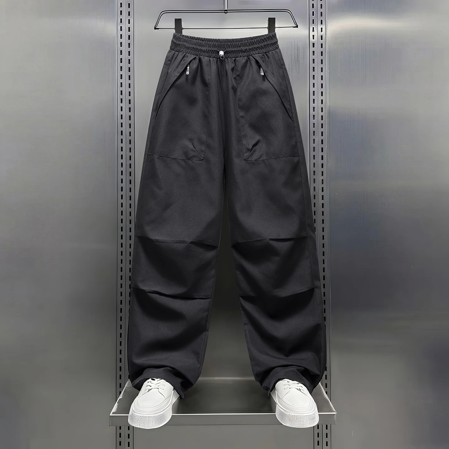 Men's Casual Cargo Pants Summer Streetwear Classic Man Straight Wide-leg Pants Drawstring Workwear Trendy Loose Cargo Trousers
Men's Casual Cargo Pants Summer Streetwear Classic Man Straight Wide-leg Pants Drawstring Workwear Trendy Loose Cargo Trousers