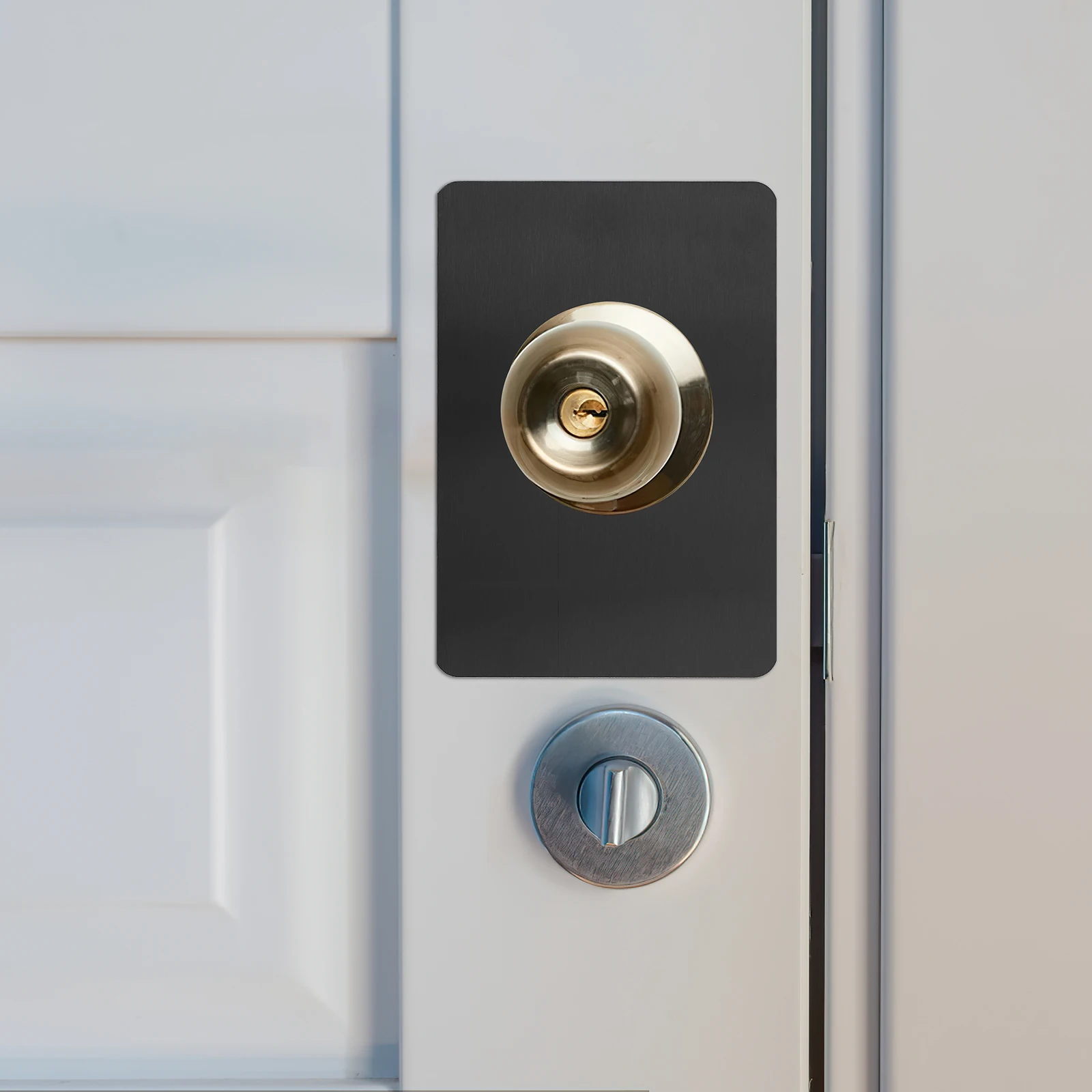 4 Pcs Lock Fixing Plate Black Gate Latch Deadbolt Cover Ball Door Adjustable Strike Cylinder for Storage Unit Filler
4 Pcs Lock Fixing Plate Black Gate Latch Deadbolt Cover Ball Door Adjustable Strike Cylinder for Storage Unit Filler