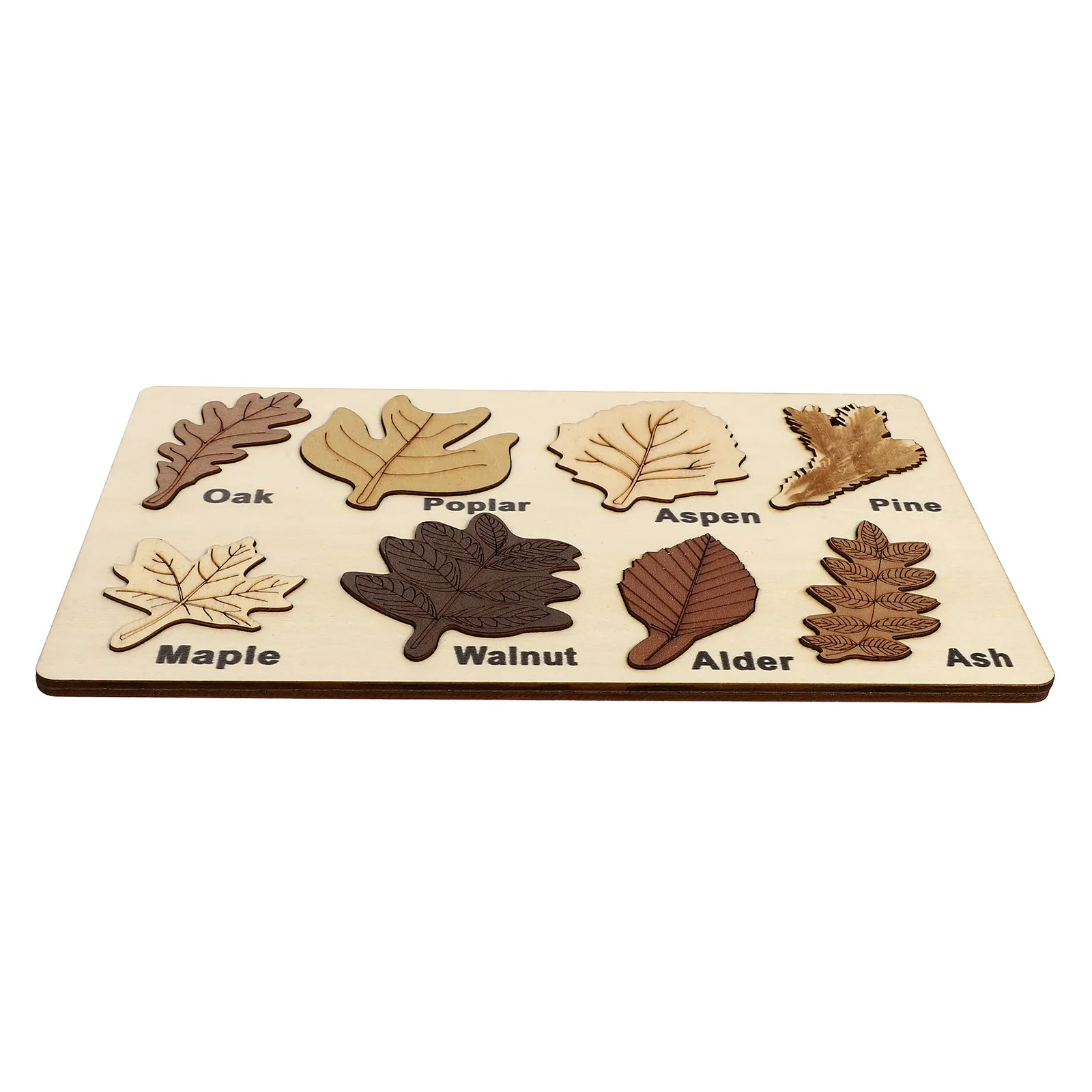 1Pcs Leaf Cognitive Puzzle Wooden Educational Plaything Creative Autumn Plant Shape Early Learning Spatial Skills Development
1Pcs Leaf Cognitive Puzzle Wooden Educational Plaything Creative Autumn Plant Shape Early Learning Spatial Skills Development