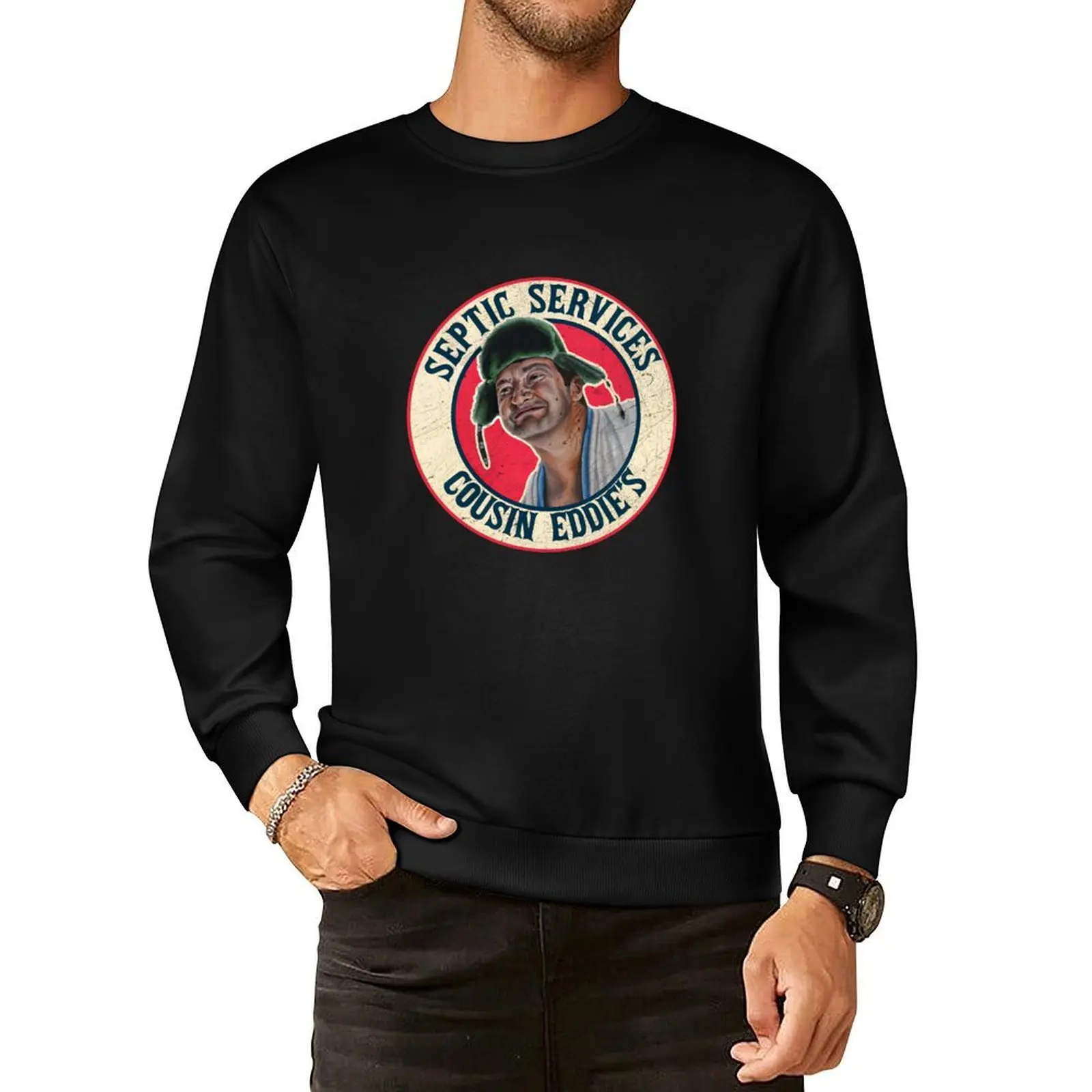 Cousin Eddie's Septic Services Pullover Hoodie autumn clothes men's sweat-shirt set new in sweatshirts
Cousin Eddie's Septic Services Pullover Hoodie autumn clothes men's sweat-shirt set new in sweatshirts