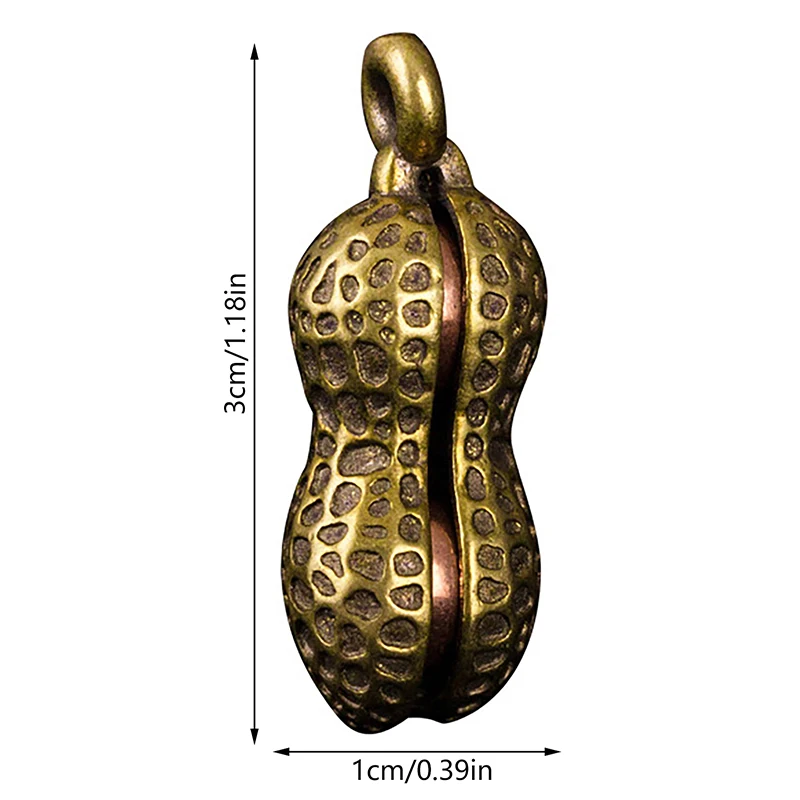 Brass Peanut Bell Ornaments Copper Figurines Feng Shui Desk Decorations Home Decors Accessories Keychains Pendants Gifts
Brass Peanut Bell Ornaments Copper Figurines Feng Shui Desk Decorations Home Decors Accessories Keychains Pendants Gifts