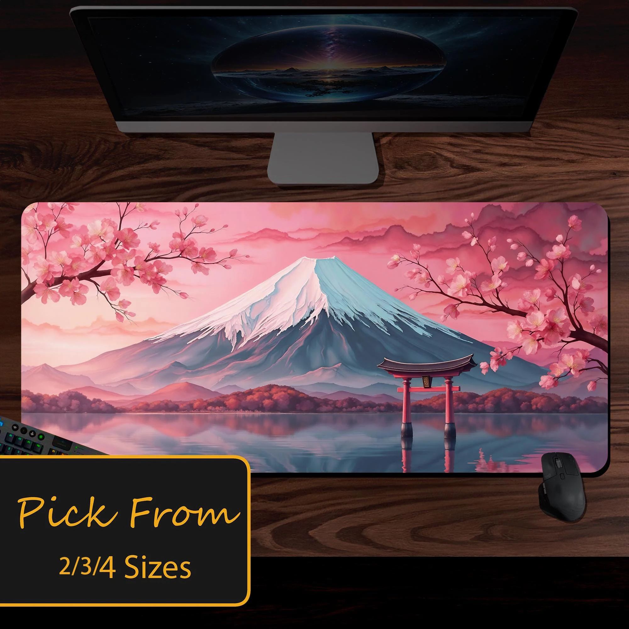 Japane Mt Fuji Mouse Pad Gamer Carpet Office Desk Decor Accessory,cherry Blossom Mousepad Mountain Landscape Sakura Tree,deskmat
Japane Mt Fuji Mouse Pad Gamer Carpet Office Desk Decor Accessory,cherry Blossom Mousepad Mountain Landscape Sakura Tree,deskmat