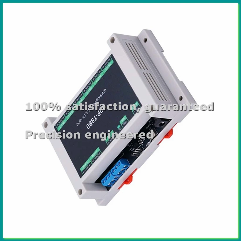 USB Relay Industrial Control Board PRO 8-Way Relay Isolation Rail USB/TTL Control Relay for Automation Application-BCBW
USB Relay Industrial Control Board PRO 8-Way Relay Isolation Rail USB/TTL Control Relay for Automation Application-BCBW