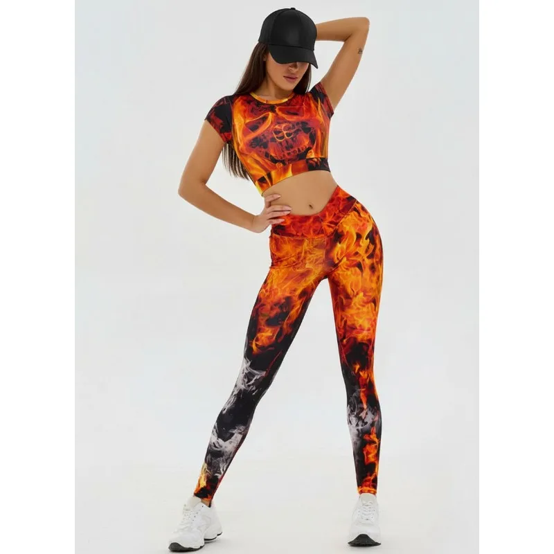 Krisnanas 2025 Sportwear Pants Set Women 2025 2 Piece Sets Shorts Printed Tees& Wrap Tight Leggings Yoga Suits Gym Workout 89145
Krisnanas 2025 Sportwear Pants Set Women 2025 2 Piece Sets Shorts Printed Tees& Wrap Tight Leggings Yoga Suits Gym Workout 89145