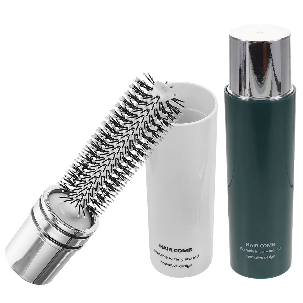 2 шт. портативные рулонные щетки для волос, расчески для завивки волос, дорожная расческа для сушки феном, роликовая щетка для укладки волос, дорожный размер 
2 шт. портативные рулонные щетки для волос, расчески для завивки волос, дорожная расческа для сушки феном, роликовая щетка для укладки волос, дорожный размер