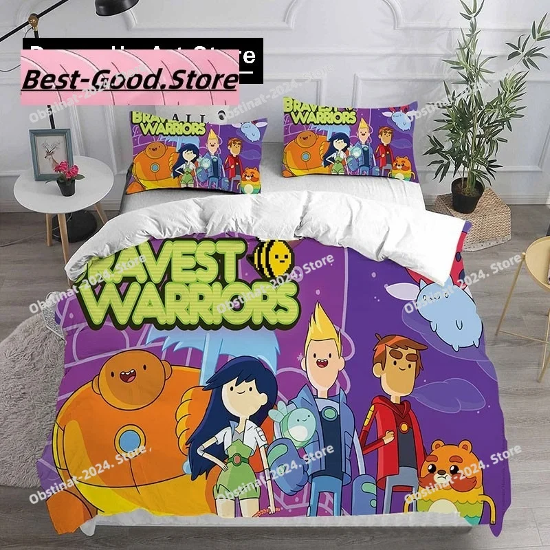 New Bravest Warriors Game Duvet Cover Pillowcase Bedding Set Adult Boy Girl Bedroom Decoration Children Gift Single Double Large
New Bravest Warriors Game Duvet Cover Pillowcase Bedding Set Adult Boy Girl Bedroom Decoration Children Gift Single Double Large