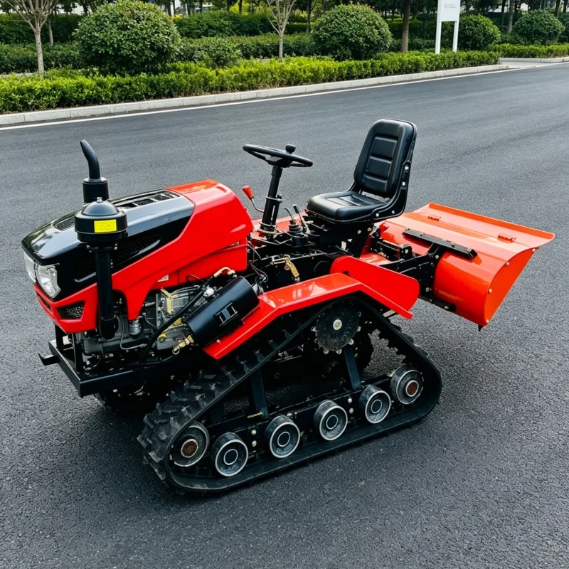 Customized EU CE & EMC Certified Rotary Tiller, Tracked Farm Cultivator, Easy-to-use Agricultural Tilling Equipment
Customized EU CE & EMC Certified Rotary Tiller, Tracked Farm Cultivator, Easy-to-use Agricultural Tilling Equipment