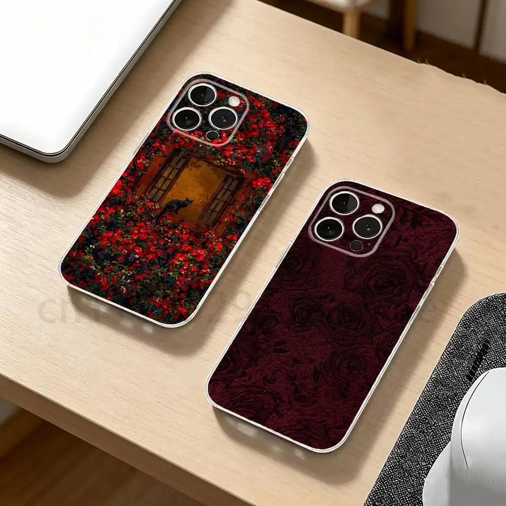 Rose Flower Phone Case For iPhone17,16,15,14,13,12,11,XR,Pro,Max,Plus,mini,Shockproof Bumper Cover
Rose Flower Phone Case For iPhone17,16,15,14,13,12,11,XR,Pro,Max,Plus,mini,Shockproof Bumper Cover