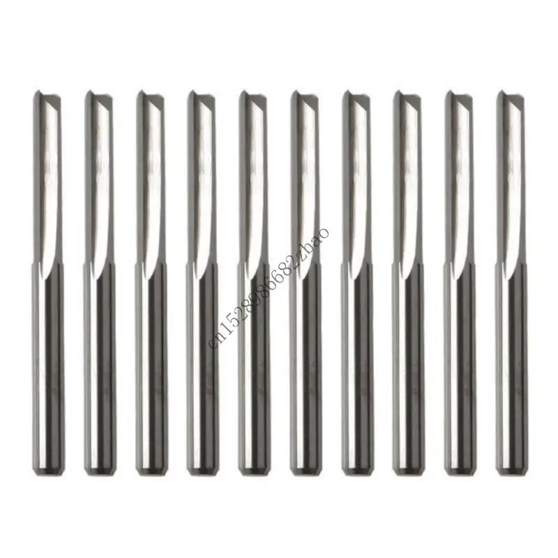 H7EA 10Pcs 2 Flute Router Bit 3.175mm Straight Slot Router Bit High Speed Steel Milling Cutter For Wood Hardwood Accessories
H7EA 10Pcs 2 Flute Router Bit 3.175mm Straight Slot Router Bit High Speed Steel Milling Cutter For Wood Hardwood Accessories