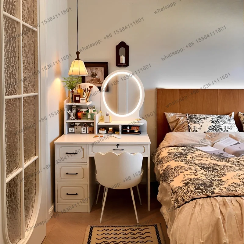 Storage Style Vanity Table Senior Classic Bedroom Makeup Dressing Table Simple Design Tocador De Maquillaje Home Furniture
Storage Style Vanity Table Senior Classic Bedroom Makeup Dressing Table Simple Design Tocador De Maquillaje Home Furniture