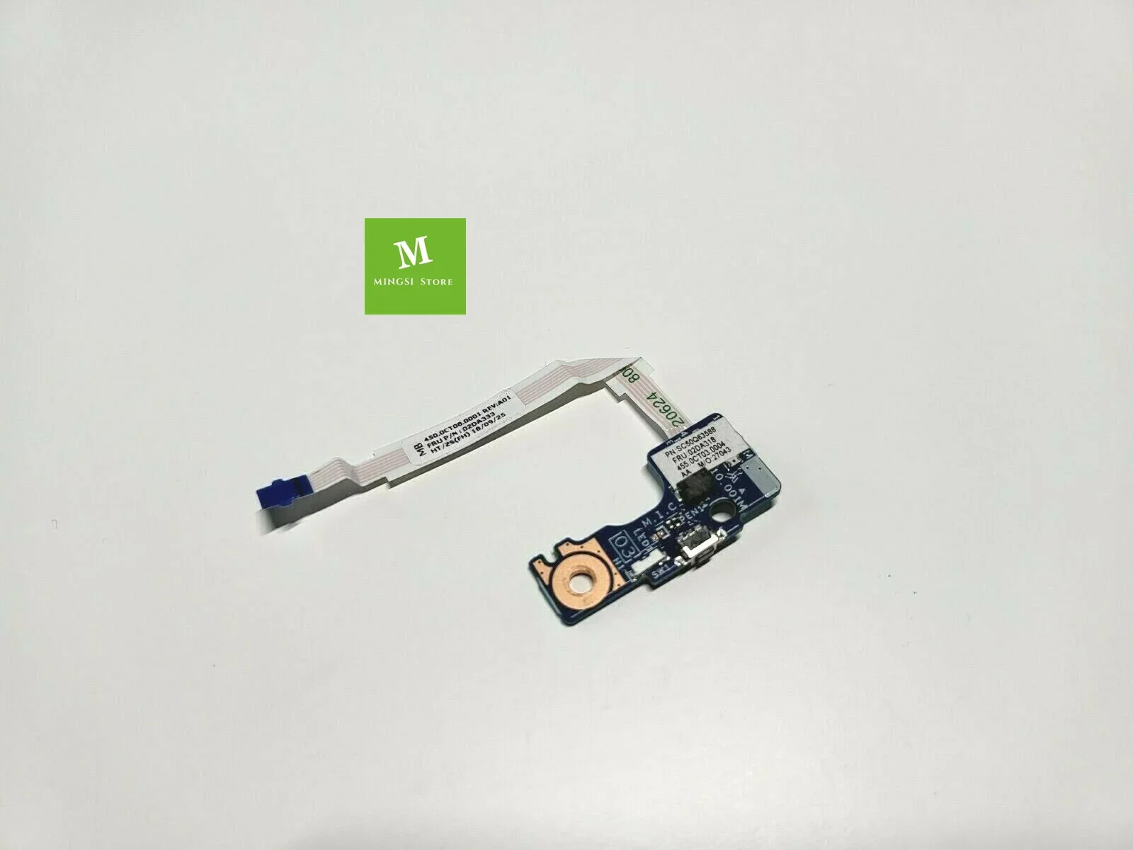 02DA318 для платы кнопки питания Lenovo 20M7S03400 L380 YOGA THINKPAD
02DA318 для платы кнопки питания Lenovo 20M7S03400 L380 YOGA THINKPAD