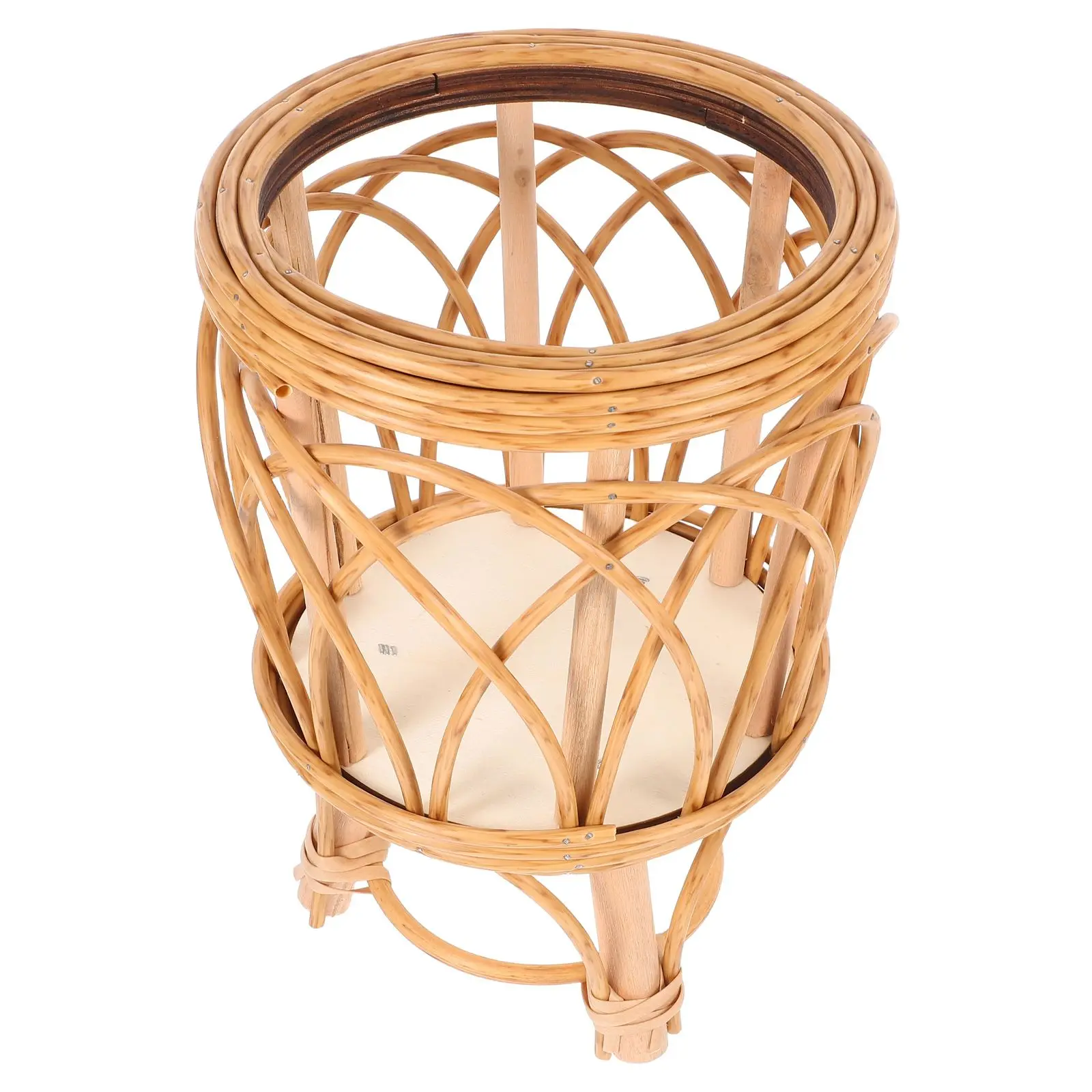 Plant Stand Basket Home Decor Wicker Woven for Rattan Flower with Handle Elegant Bamboo Pot
Plant Stand Basket Home Decor Wicker Woven for Rattan Flower with Handle Elegant Bamboo Pot