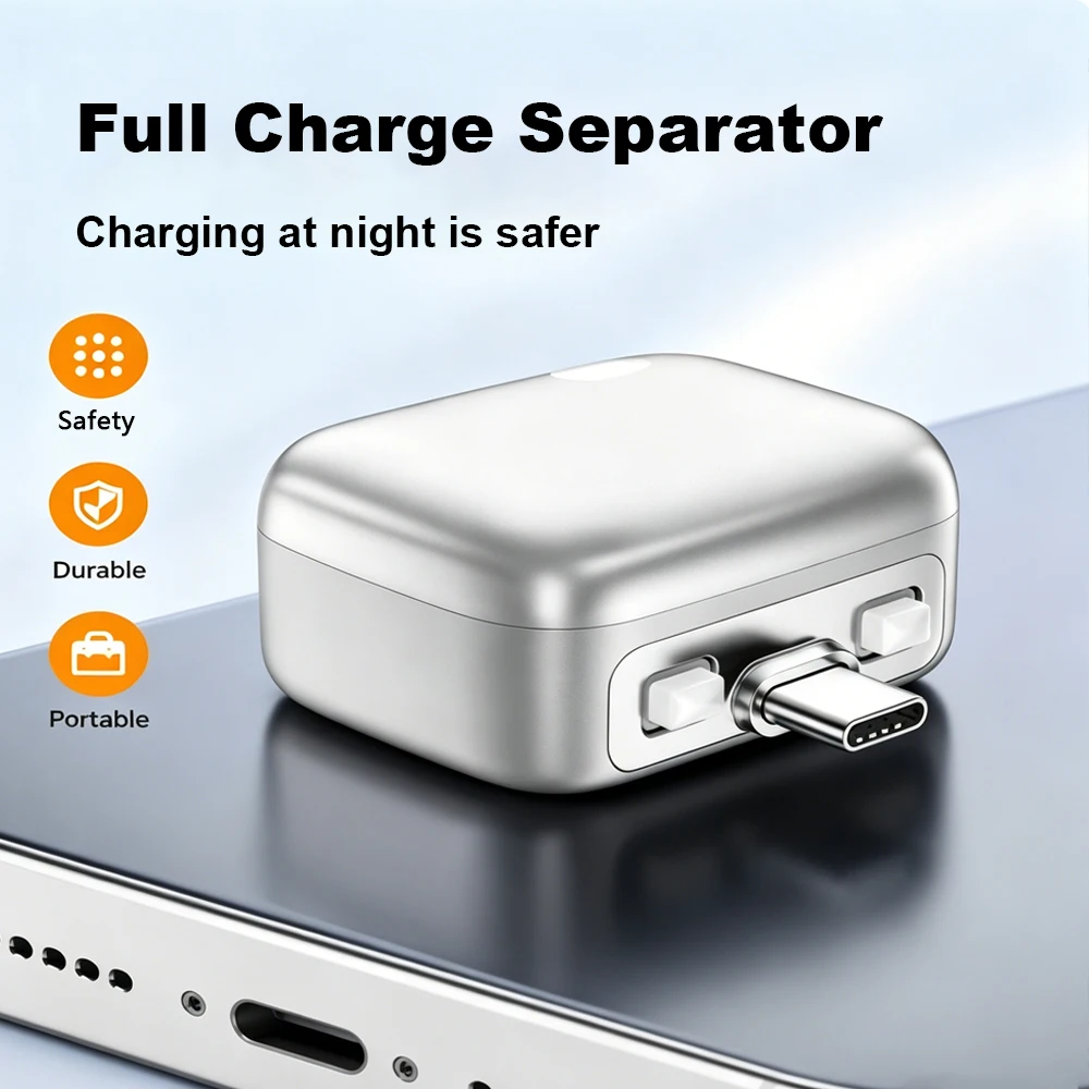 Type-C Mini140W Intelligent Full Charge Separator With Automatic Power Off When Fully Charged Suitable For Type-C Devices
Type-C Mini140W Intelligent Full Charge Separator With Automatic Power Off When Fully Charged Suitable For Type-C Devices