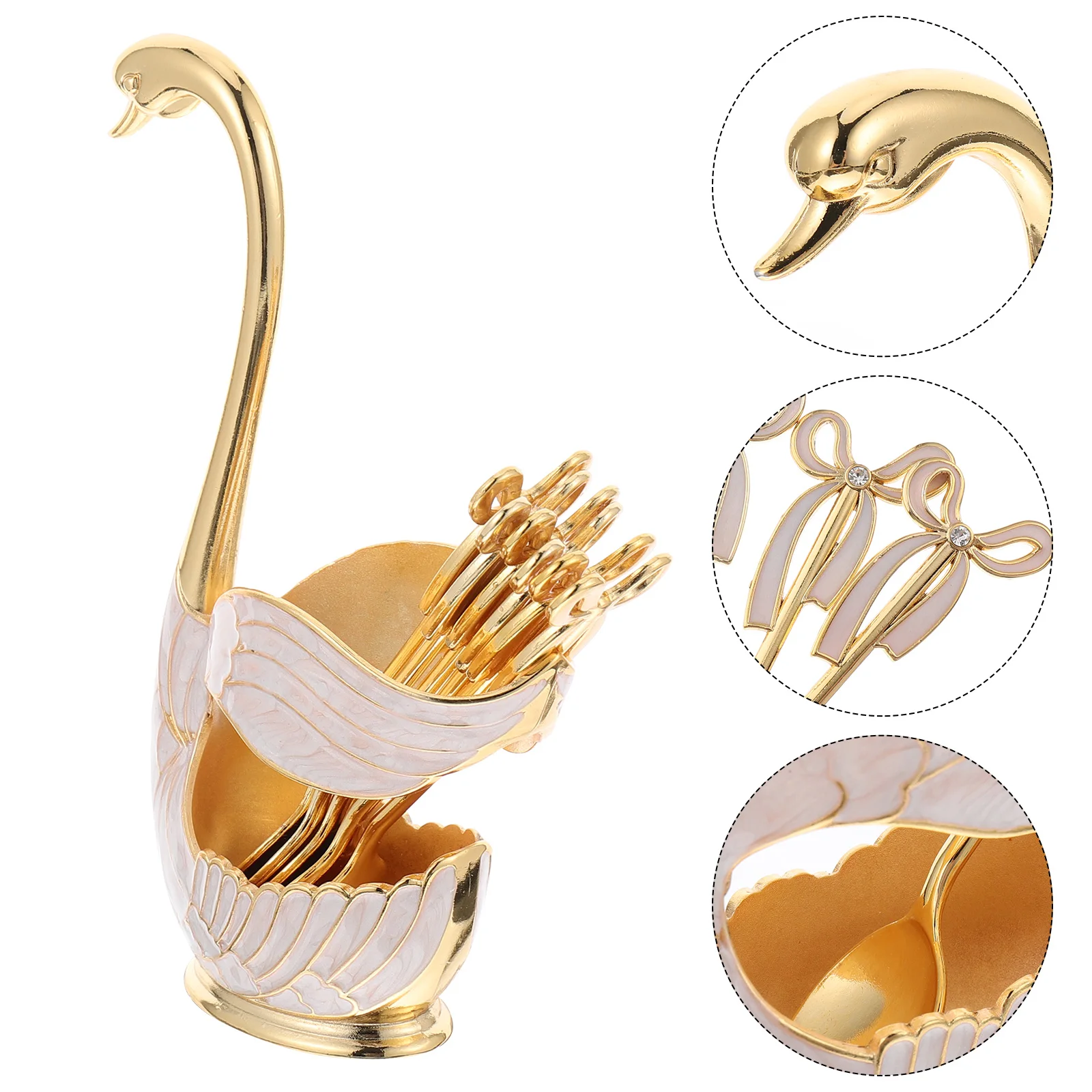 1 set Premium Fruit Spoon Set Kitchen Gadget Dessert Cake Serving Stirring Spoons for Home Restaurant Hotel Use
1 set Premium Fruit Spoon Set Kitchen Gadget Dessert Cake Serving Stirring Spoons for Home Restaurant Hotel Use