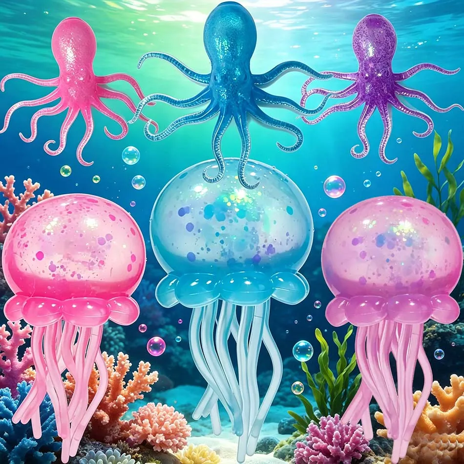 New Jellyfish Squeeze Fidget Toy Product Needoh Jellyfish Stress Relief Relax Squishy Anti-Anxiety Squeeze Object For Focus
New Jellyfish Squeeze Fidget Toy Product Needoh Jellyfish Stress Relief Relax Squishy Anti-Anxiety Squeeze Object For Focus