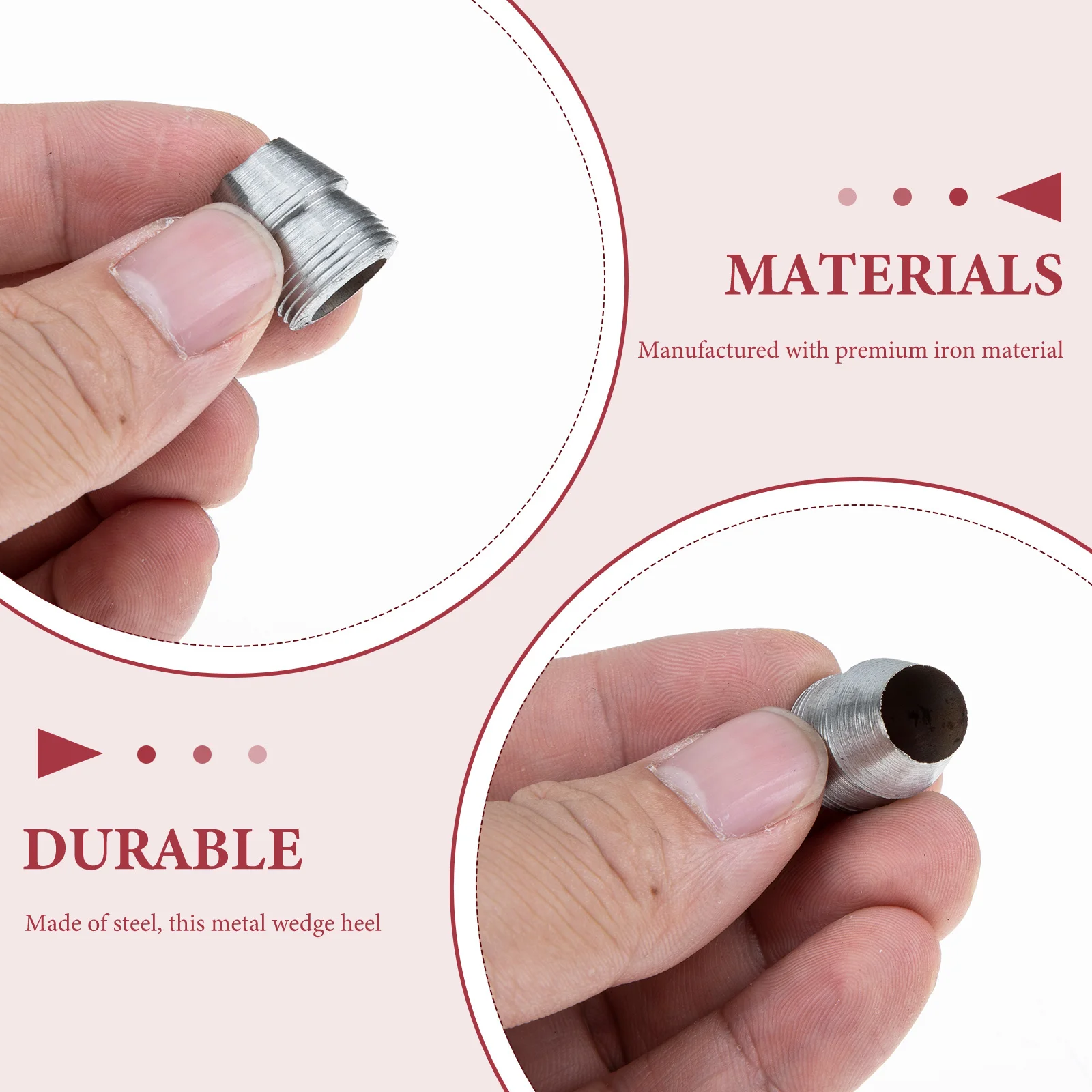 25pcs Circular Set Round Hammer Wedge For Axe Handle Repair Tool Metal Wedges Hammer Accessory Practical Wedge
25pcs Circular Set Round Hammer Wedge For Axe Handle Repair Tool Metal Wedges Hammer Accessory Practical Wedge