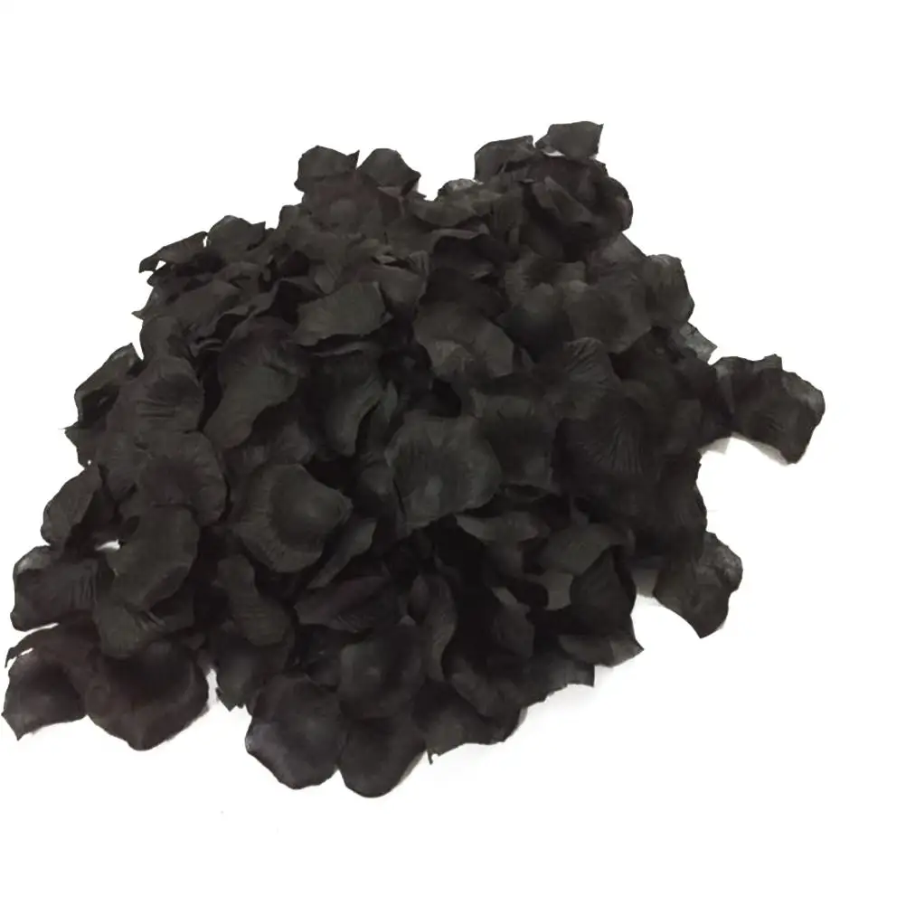 1000pcs Silk Cloth Simulation Petals Artificial Flowers Rose Petal for Wedding Valentine's Day (Black)
1000pcs Silk Cloth Simulation Petals Artificial Flowers Rose Petal for Wedding Valentine's Day (Black)