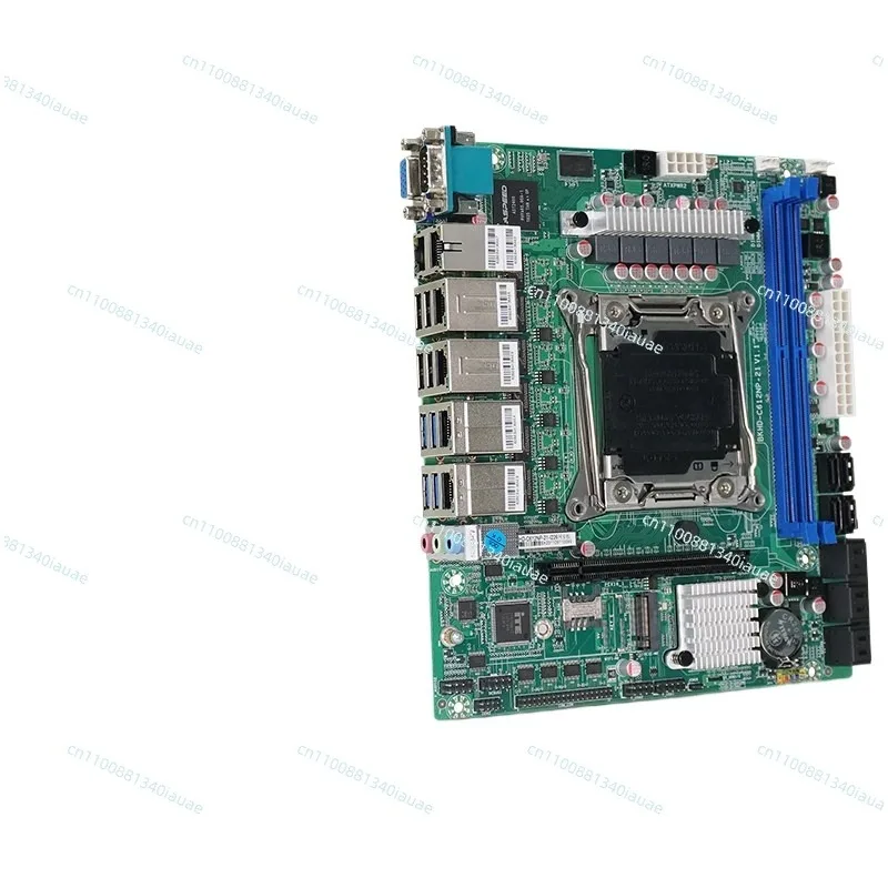 NAS Multi-network Soft Routing Itx Main Board 10 Disk Array C612 Industrial Computer E5 Server X99 Main Board 6 Ports