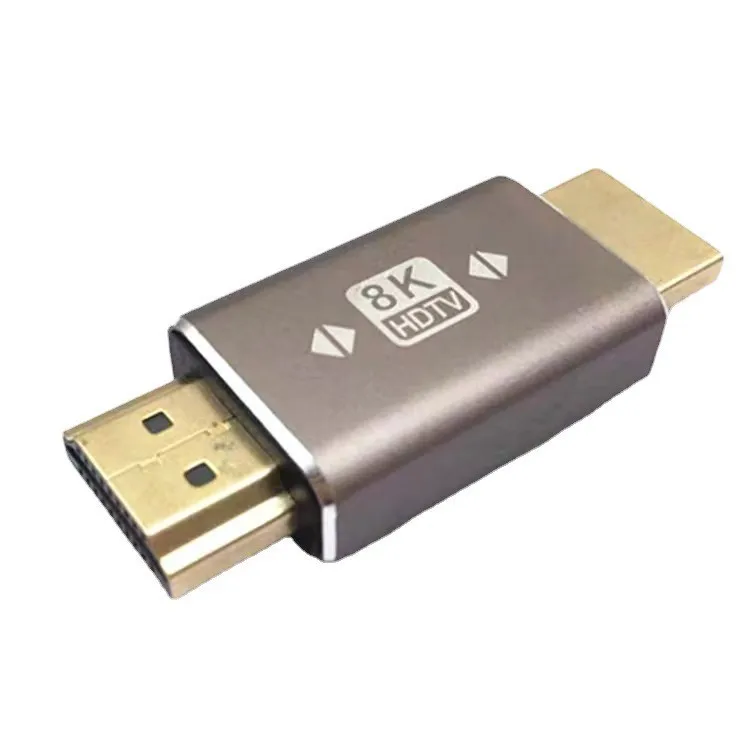 20PCS Aluminum alloy version 2.1 HDMI male to female 180 high-definition 8K/60HZ conversion head HDMI male to male straight
20PCS Aluminum alloy version 2.1 HDMI male to female 180 high-definition 8K/60HZ conversion head HDMI male to male straight