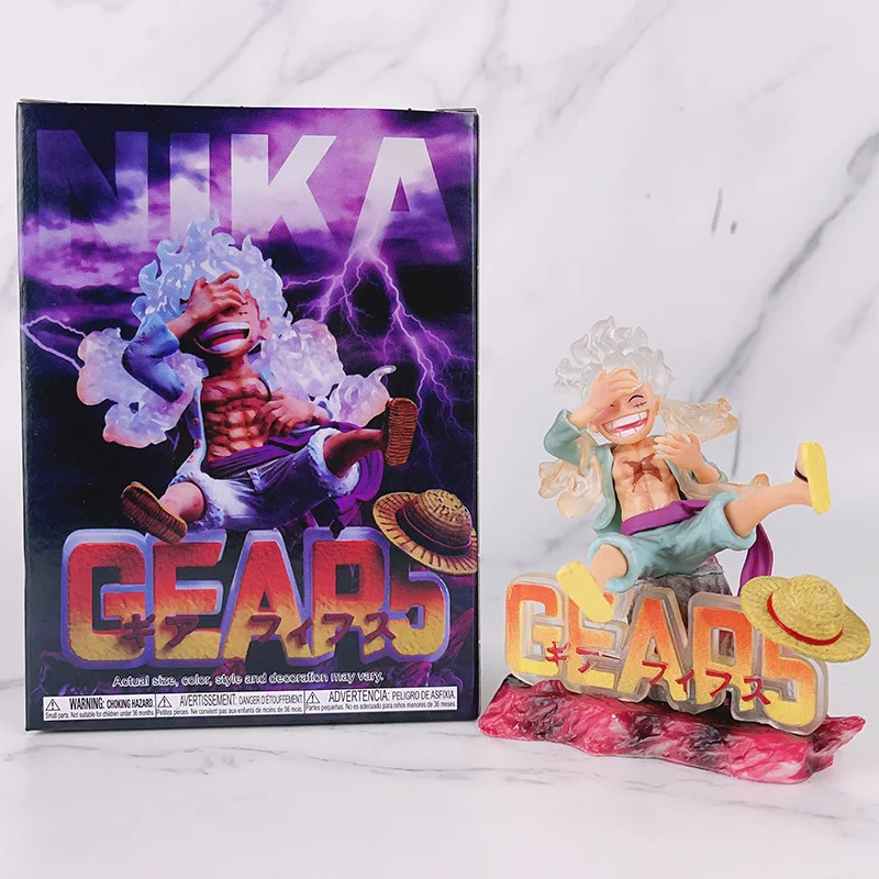 One Piece G5 Ника Луффи Шестерня 5 Фигурка пробуждения Бога Солнца — 10 см, ПВХ, Статуя аниме в штучной упаковке
One Piece G5 Ника Луффи Шестерня 5 Фигурка пробуждения Бога Солнца — 10 см, ПВХ, Статуя аниме в штучной упаковке