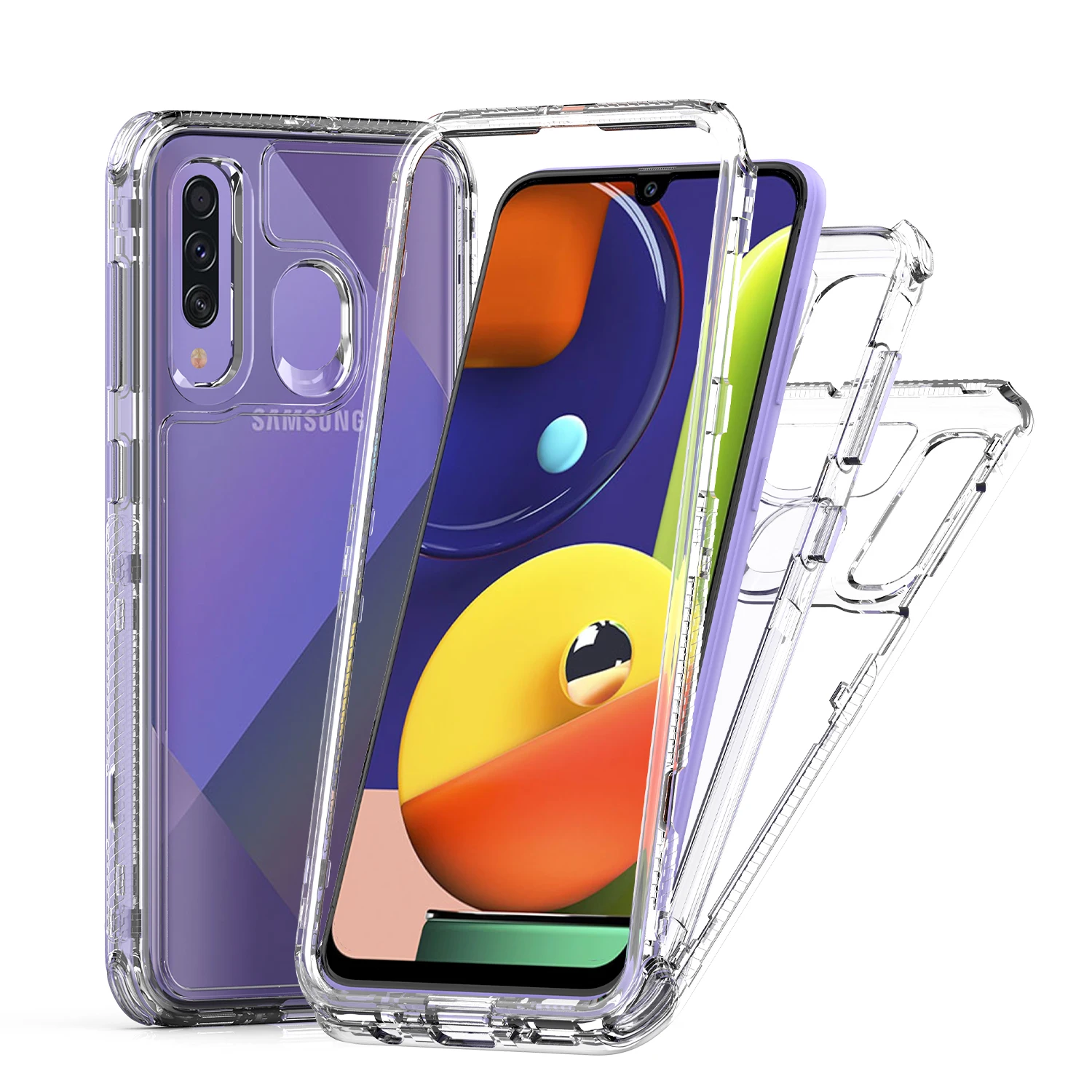 Clear Case for Samsung Galaxy A50 A50s A30 A30s A20 Bumper Front Frame Acrylic Silicone Protection Hard Shockproof Phone Cover 
Clear Case for Samsung Galaxy A50 A50s A30 A30s A20 Bumper Front Frame Acrylic Silicone Protection Hard Shockproof Phone Cover