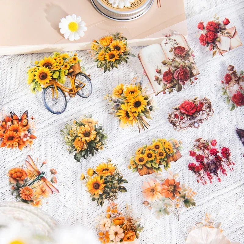 20Sheet PET Stickers Blooming Flowers Package Garden Decorative new Handbook Supplies label Dairy Scrapbook 176*115mm
20Sheet PET Stickers Blooming Flowers Package Garden Decorative new Handbook Supplies label Dairy Scrapbook 176*115mm