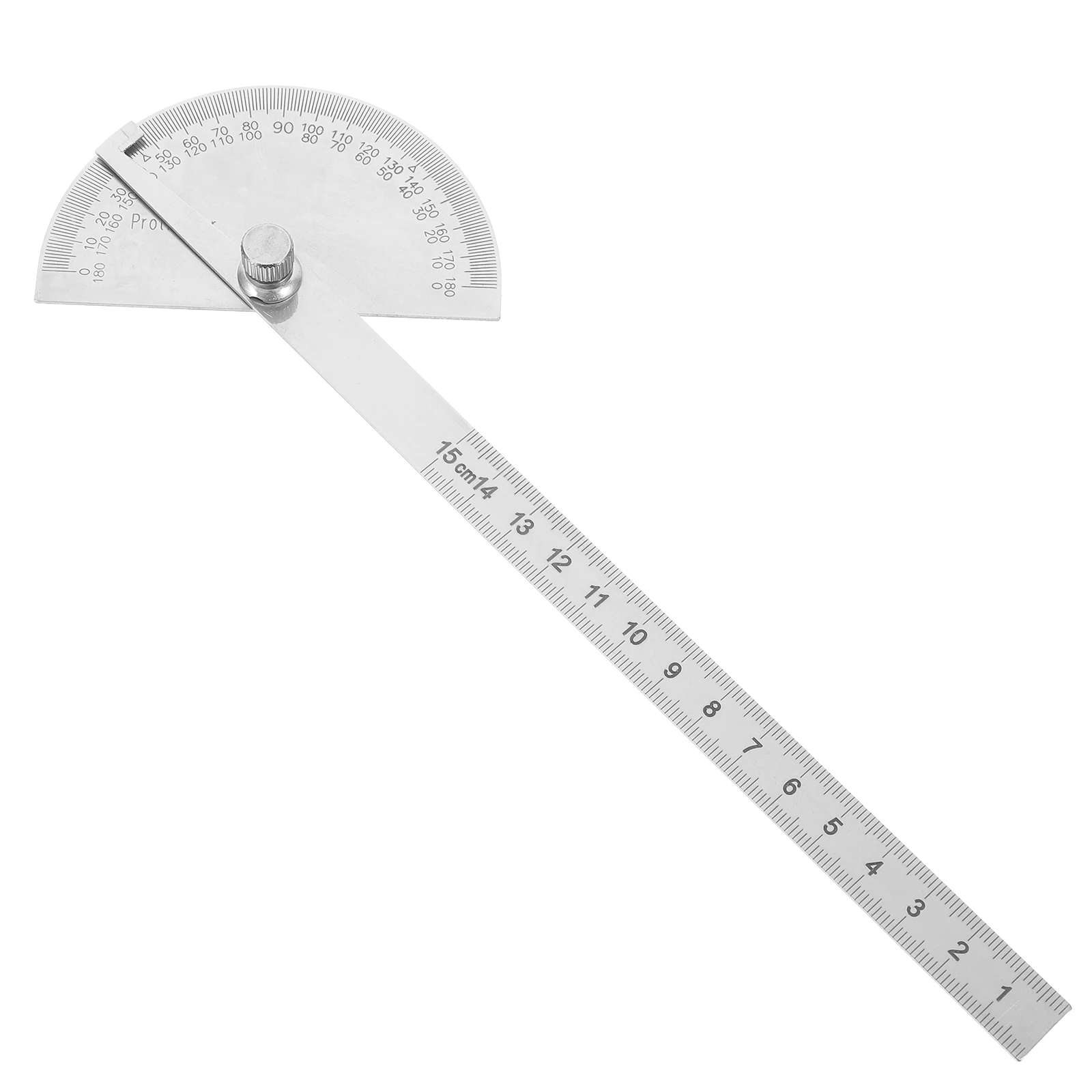 150 Mm Stainless Steel Angle Round Head Round Head Protractor Swing Arm Ruler Math Technical Drawing Gifts 
150 Mm Stainless Steel Angle Round Head Round Head Protractor Swing Arm Ruler Math Technical Drawing Gifts