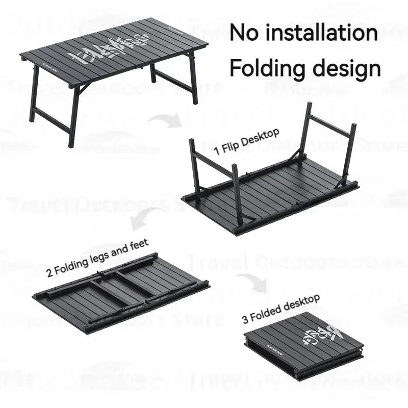 BLACK DOG Camping Portable Folding Table Scrawl Ultra-light Aluminum Alloy Hiking Picnic Table 3.7kg Outdoor Equipment
BLACK DOG Camping Portable Folding Table Scrawl Ultra-light Aluminum Alloy Hiking Picnic Table 3.7kg Outdoor Equipment
