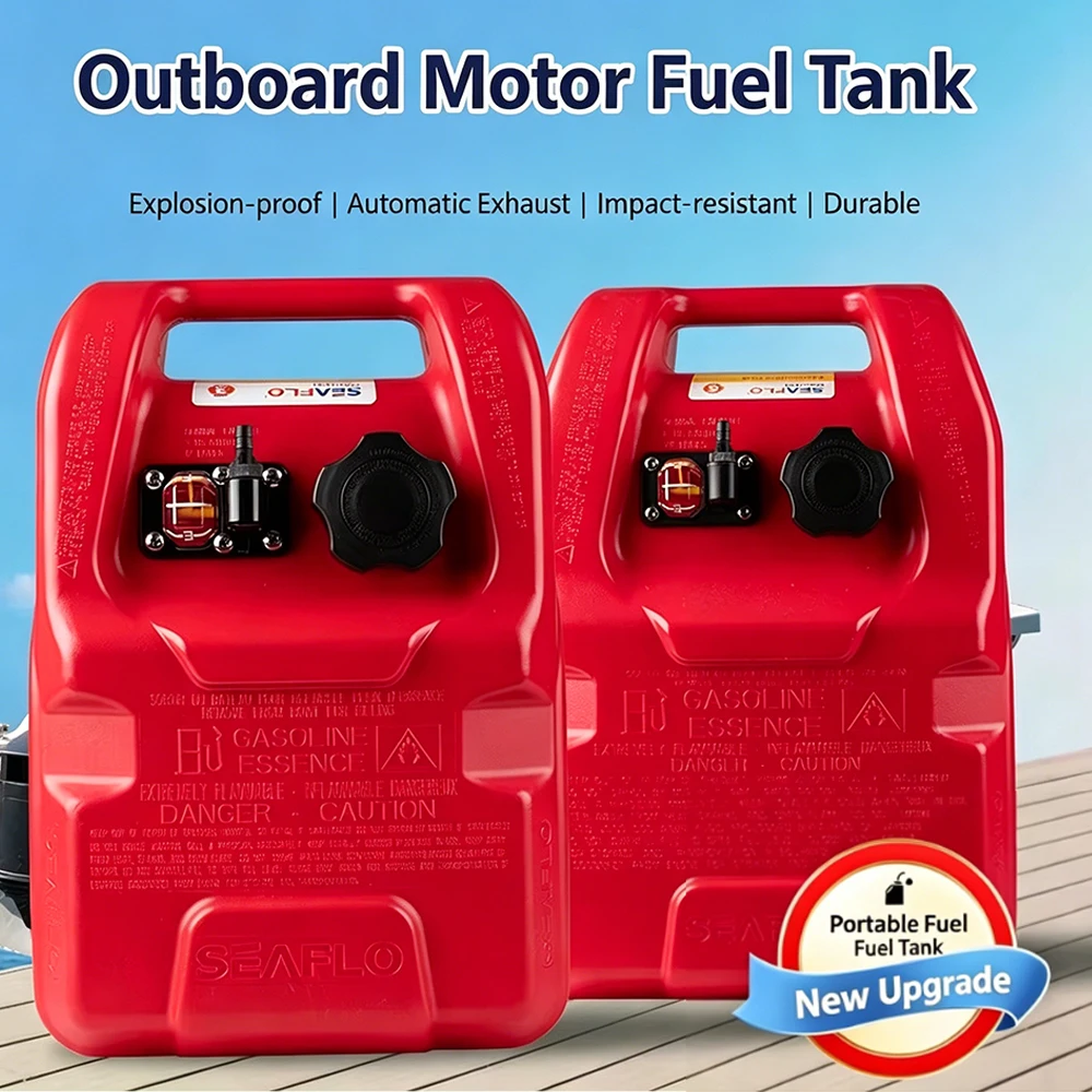 12L/24L Marine Fuel Tanks, Yamaha/Mercury/Johnson/Tohatsu Marine External Fuel Tanks, Suitable for Ship Refueling
12L/24L Marine Fuel Tanks, Yamaha/Mercury/Johnson/Tohatsu Marine External Fuel Tanks, Suitable for Ship Refueling
