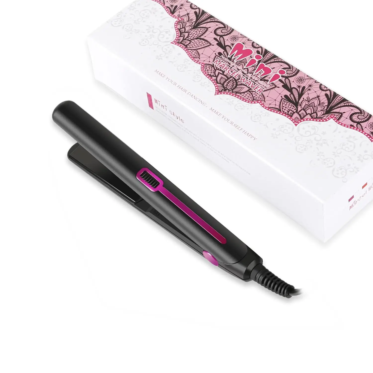 Mini Hair Straightener for Short Hair and Bangs, 0.7 Inch Small Flat Iron Perfect for Travel
Mini Hair Straightener for Short Hair and Bangs, 0.7 Inch Small Flat Iron Perfect for Travel