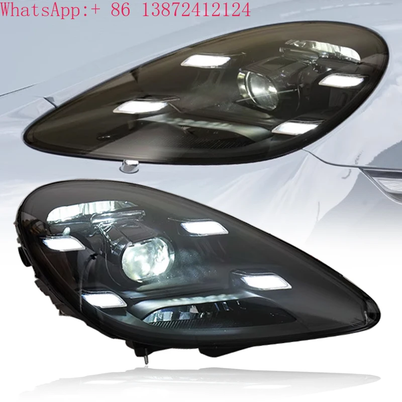 Suitable for 718 Spyder Boxster Headlight Cayman GTS 982 Headlight 2016-2023 Upgrade to PDLS Style matrix LED Headlight
Suitable for 718 Spyder Boxster Headlight Cayman GTS 982 Headlight 2016-2023 Upgrade to PDLS Style matrix LED Headlight