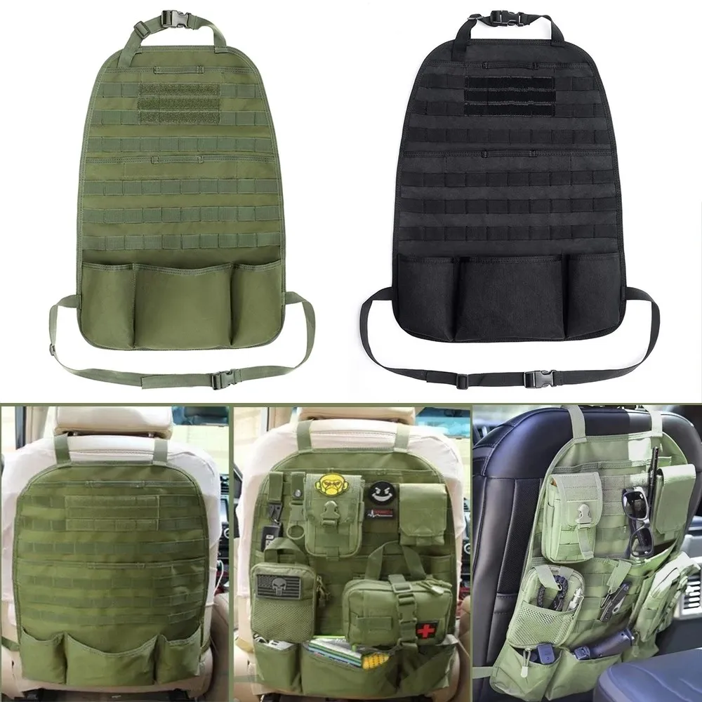 Adjustable Tactical Car Seat Back MOLLE Organizer Panel with Pockets for Vehicle Gear Storage,3 Color
Adjustable Tactical Car Seat Back MOLLE Organizer Panel with Pockets for Vehicle Gear Storage,3 Color