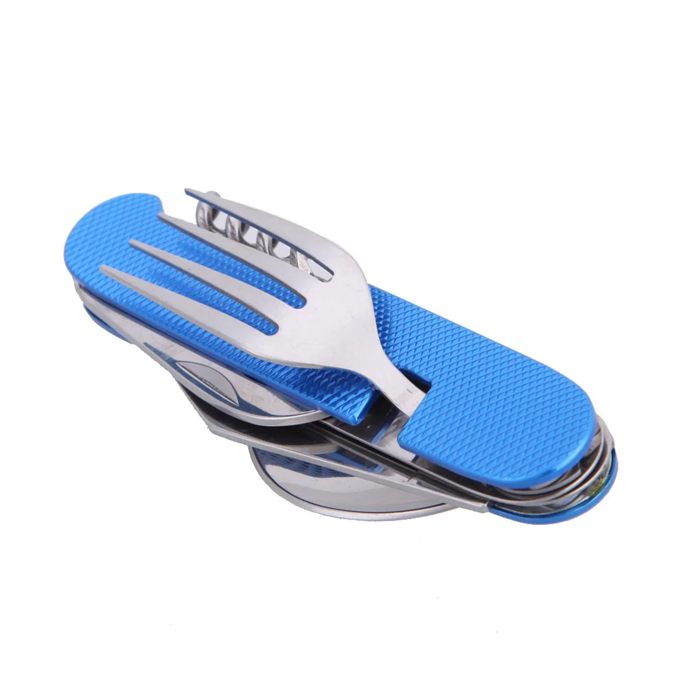 Camping Fork Spoon Set Stainless Steel 3-In-1 Detachable Lightweight Durable Outdoor Tableware Travelers Campers Students
Camping Fork Spoon Set Stainless Steel 3-In-1 Detachable Lightweight Durable Outdoor Tableware Travelers Campers Students